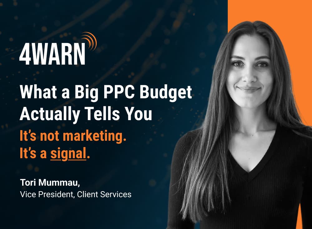 What a Big PPC Budget Actually Tells You