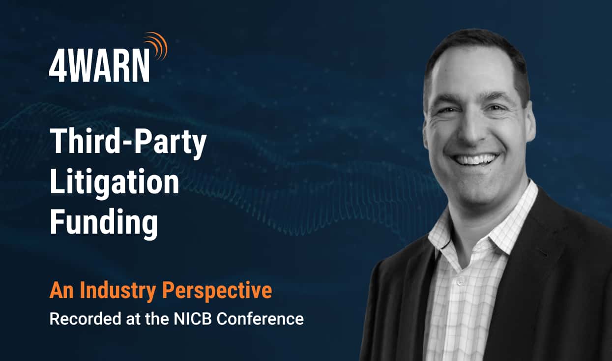 Third-Party Litigation Funding NICB Video