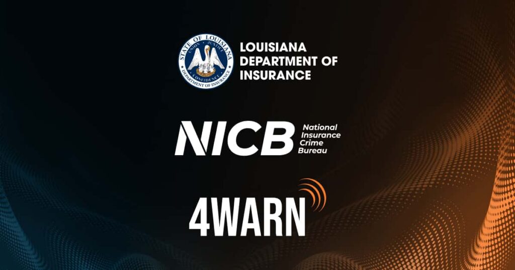 LDI NICB and 4WARN logos
